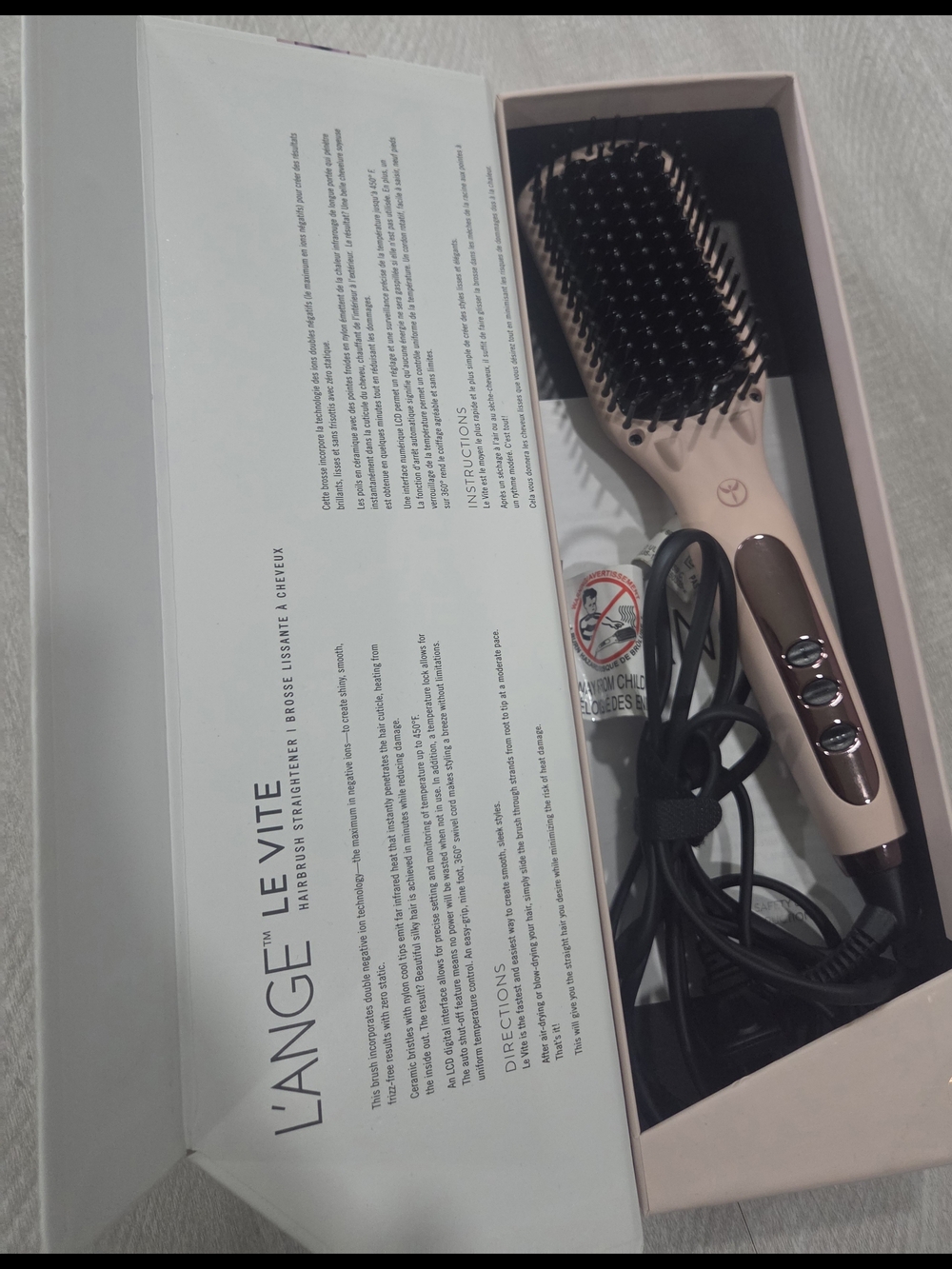 L'ange Straightening brush - Picture 5 of 7